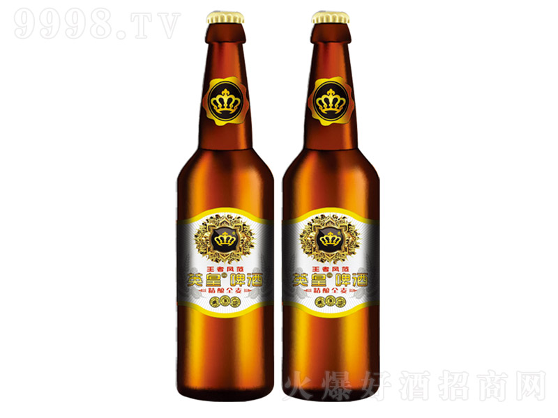 英皇啤酒棕瓶白标【500ml×12】