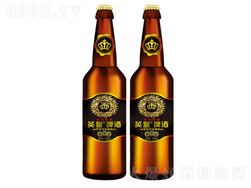 英皇啤酒棕瓶黑标【500ml×12】